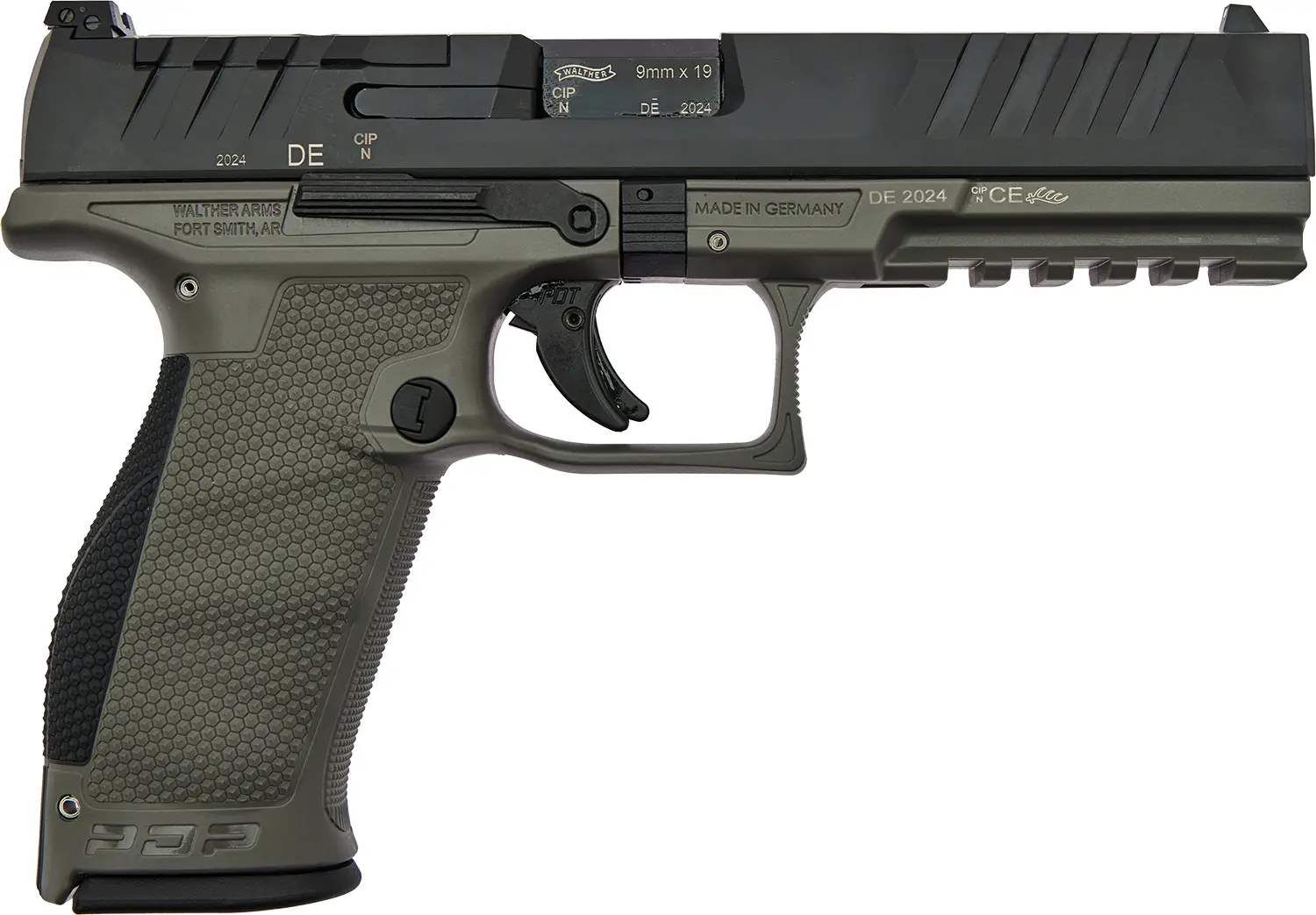 Пістолет спортивний Walther PDP FS OR 5" кал 9 мм (9x19) Tungsten