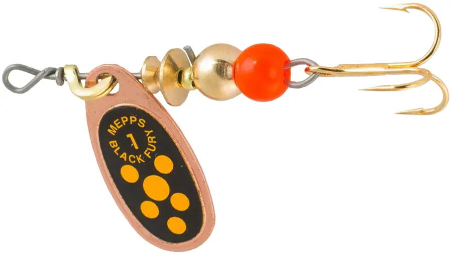 Блешня Mepps Black Fury №1 3.5 g Copper Yellow