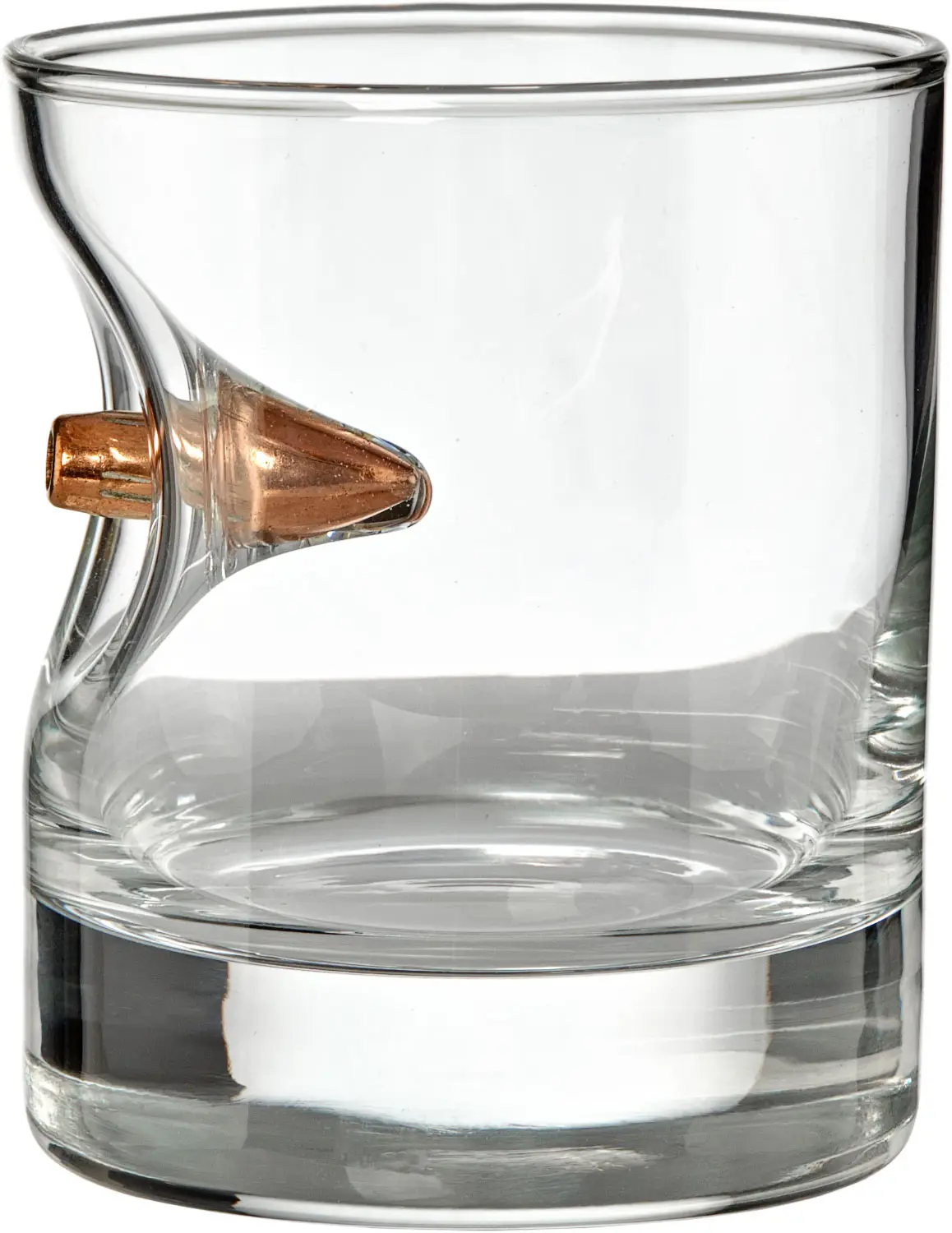 Стакан GUN&FUN для виски с пулей кал. 7.62. Объем - 200 мл.