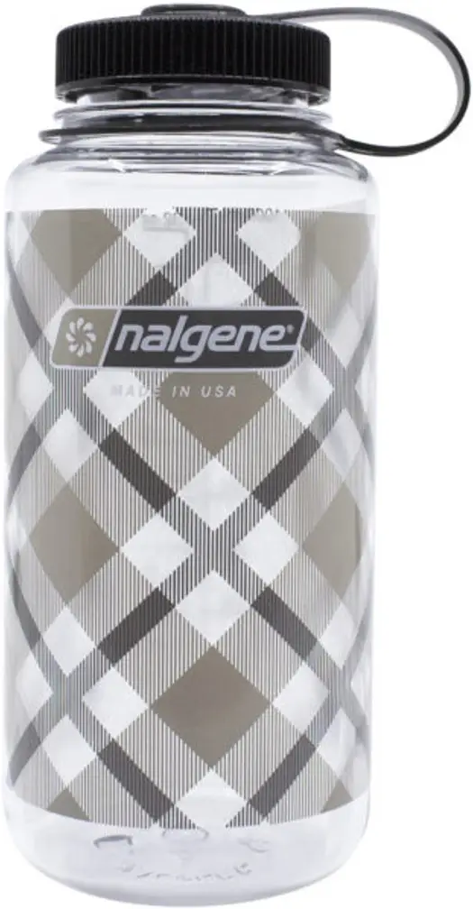 Пляшка Nalgene Wide Mouth Plaid Water Bottle 1 Beige