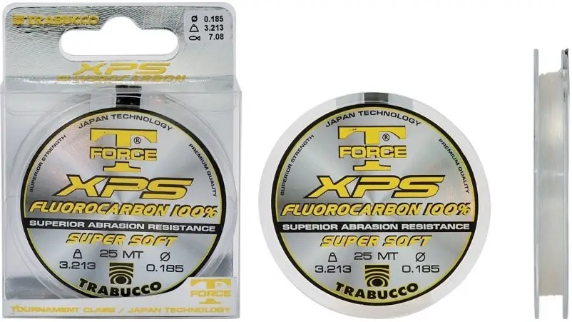 Флюорокарбон Trabucco T-Force XPS Fluorocarbon 25m 0.104mm 1.45kg