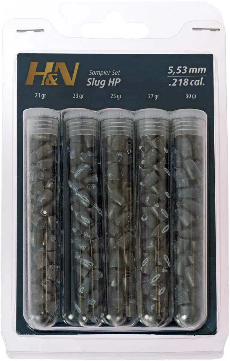 Пули пневматические H&N Slug Sampler Test Set. кал. 5.53 мм
