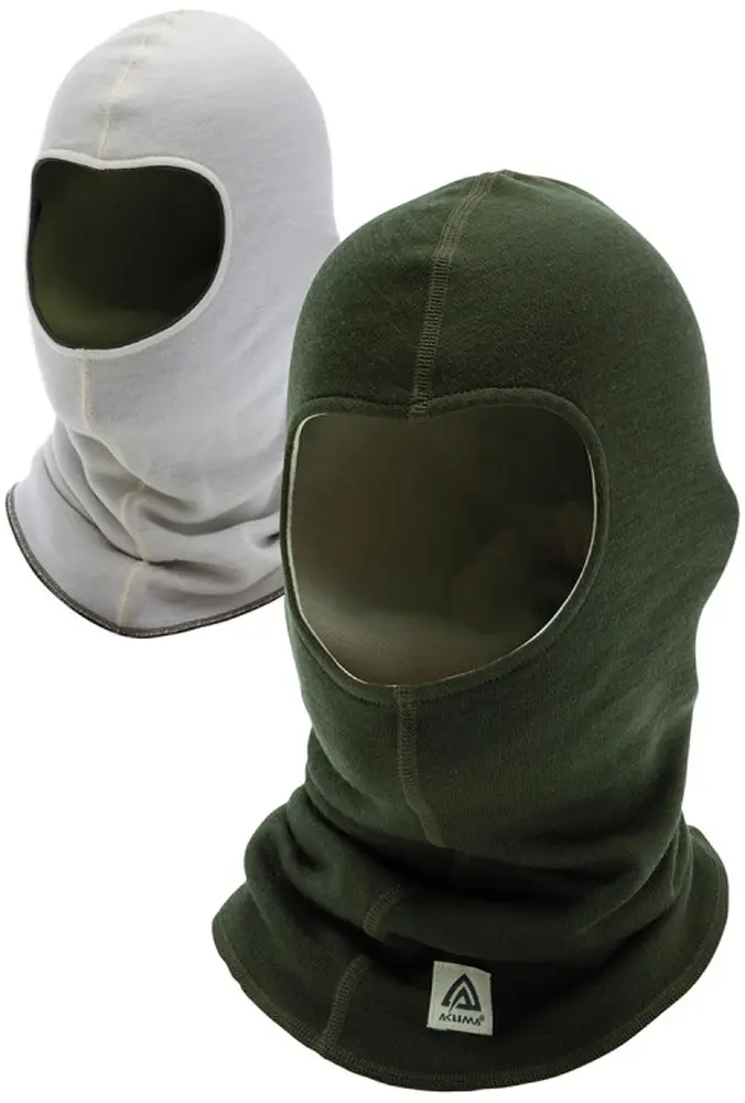 Балаклава Aclima WarmWool Balaclava 2-layer Olive Night/Nature