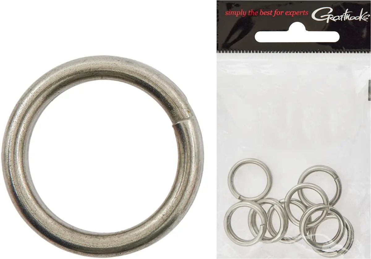 Кольцо заводное Prohunter Split Ring Каленая сталь Япония #13 Nickel (8шт/уп)