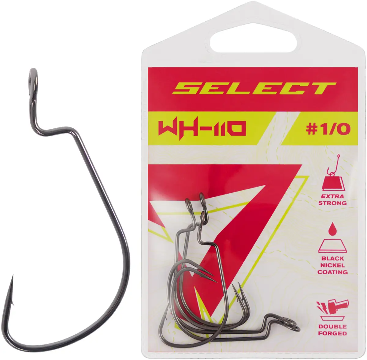 Гачок Select WH-110 #1/0 (5 шт/уп)