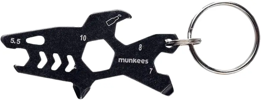 Брелок Munkees Tool Shark Black