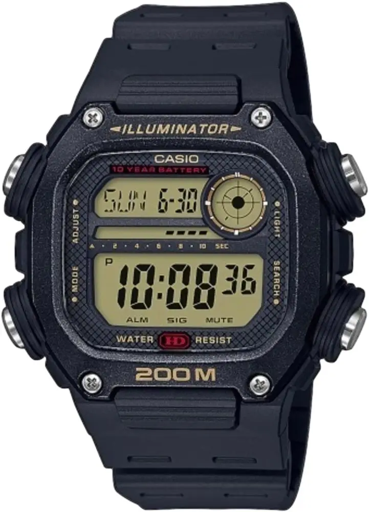 Годинник Casio DW-291H-9AVEF. Чорний
