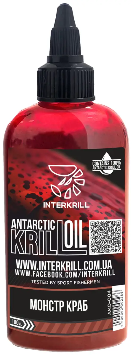 Ліквід INTERKRILL KRILL OIL Монстр Краб 100ml
