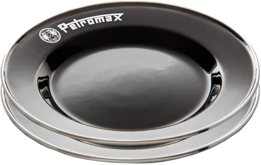 Тарелка Petromax Enamel Plates 22см (2 шт) Black