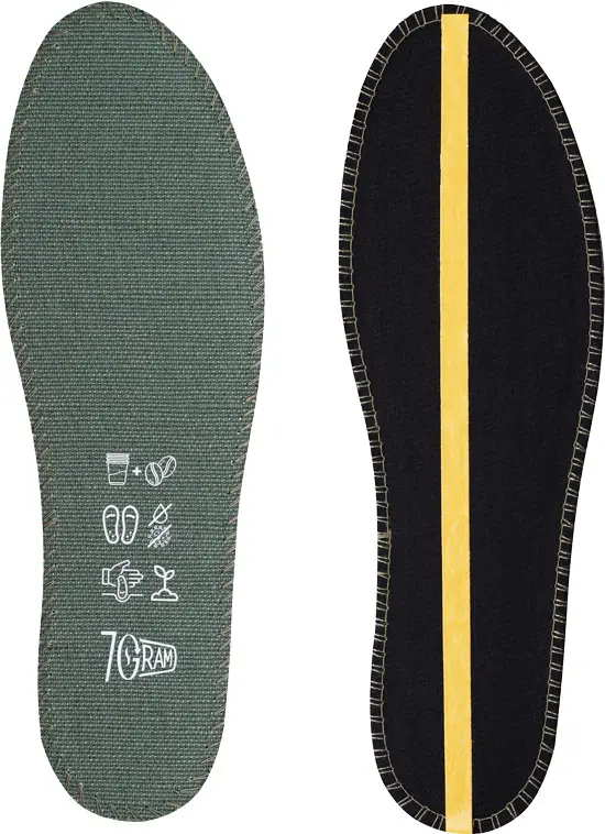 Стельки 7-Gram Карпати 46 Оливковый
