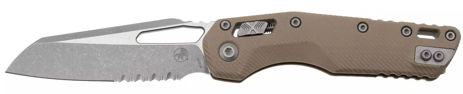 Ніж Microtech MSI Apocalyptic PS Fluted G-10 Tan