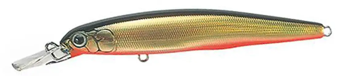 Воблер Tackle House Bitstream 95FD 95mm 11.0g Gold Black Orange Belly
