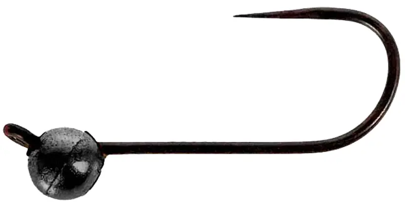 Джиг голівка Furai Owner Penny Hook Mormo Jig Head #8 0.4g (3шт/уп) Black