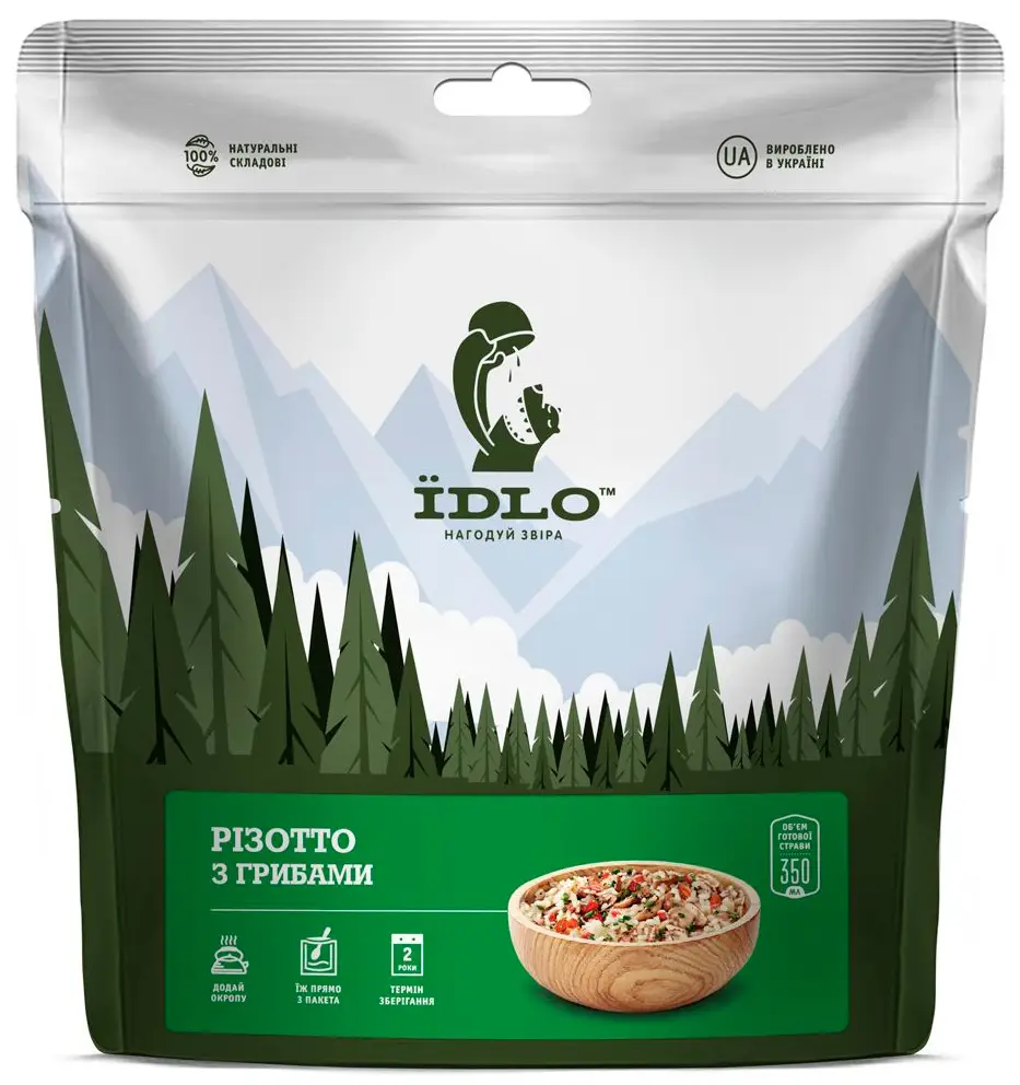 Різотто ЇDLO з грибами 65 г