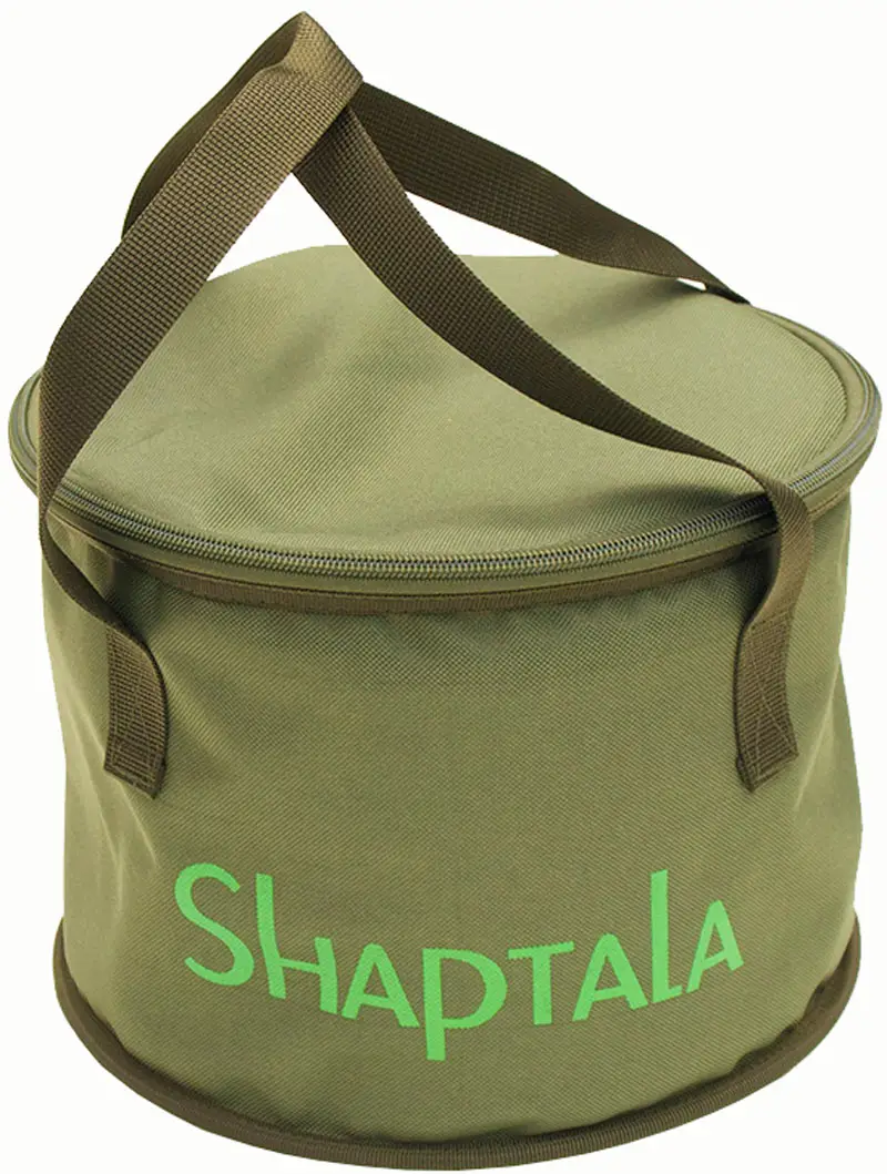 Відро Shaptala для підгодовування з кришкою 25х20см ц:хакі