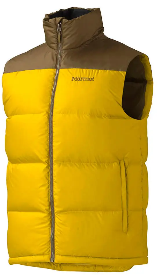 Жилет Marmot Guides Down Vest M Green mustard/brown moss