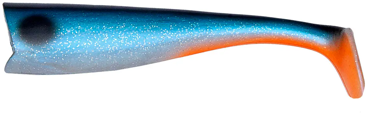 Силікон Prohunter Spare Body Small Paddle Mullet Shad 240mm 6-Blue Orange   Uv