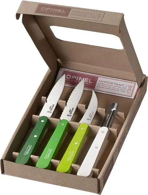 Набір ножів Opinel Les Essentiels Primavera VRI Inox