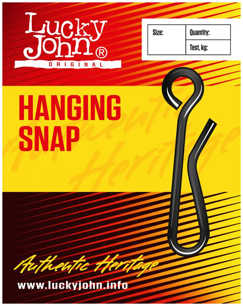 Застібка Lucky John Hanging Snap L 15кг (10шт/уп)