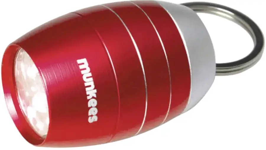 Ліхтар-брелок Munkees Cask shape 6-LED Light Red