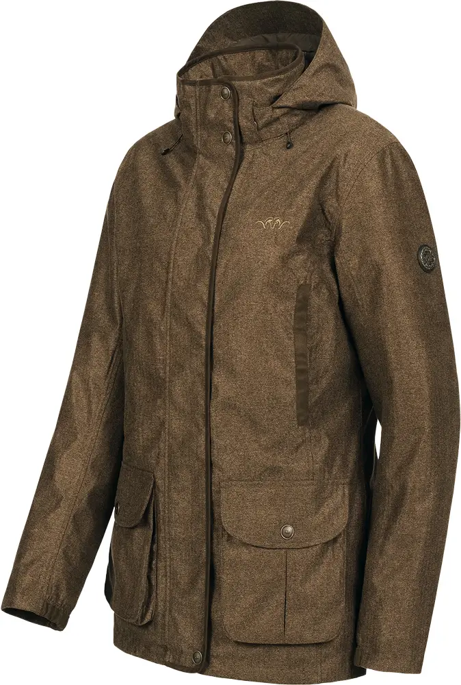 Куртка Blaser Active Outfits Ladies VINTAGE Coat Celine Dark Brown Melange