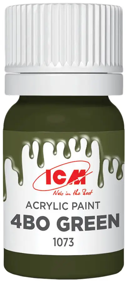 Краска ICM Holding Acrylic Paint 12 мл 4BO Green
