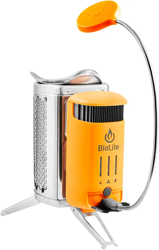 Пальник на дровах Biolite Campstove 2 with Flexlight зарядка з ліхтариком