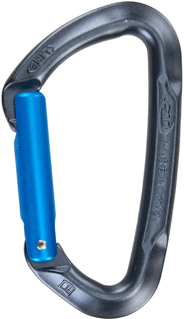 Карабин Climbing Technology Lime Straight Grey/Blue