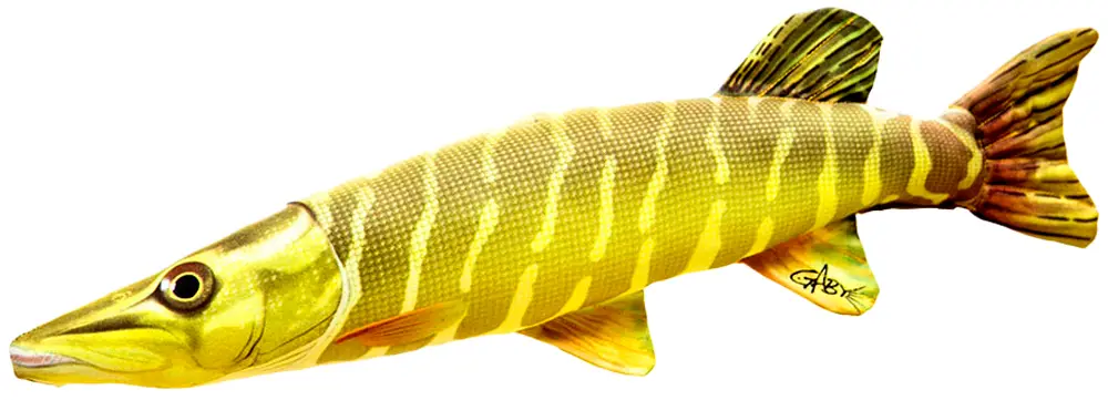 Подушка 3KBaits Щука NEW 45х14см