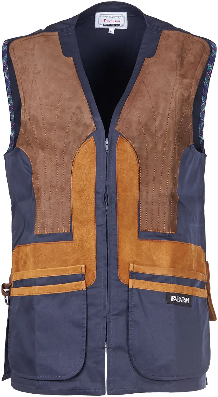 Жилет стрілецький Fabarm Superlative L Синій/помаранчевий