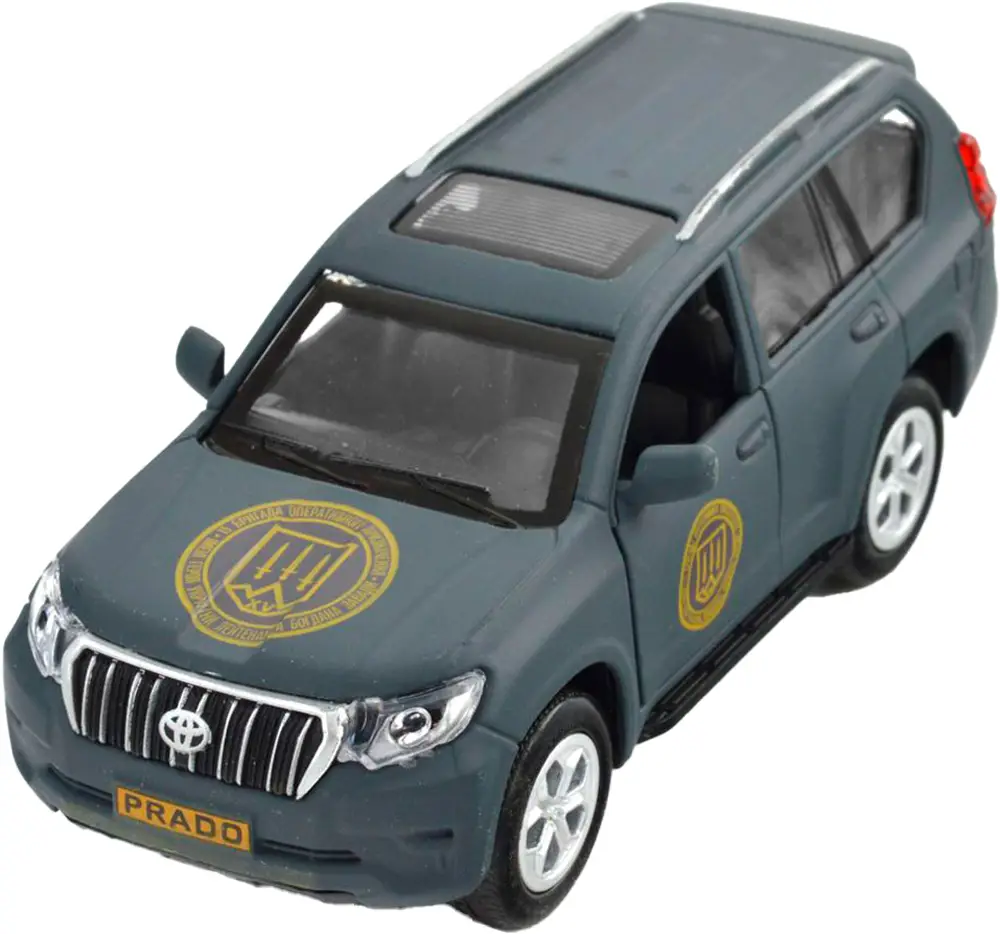 Машинка TechnoDrive серії Шеврони Героїв TOYOTA PRADO "КАРА-ДАГ"