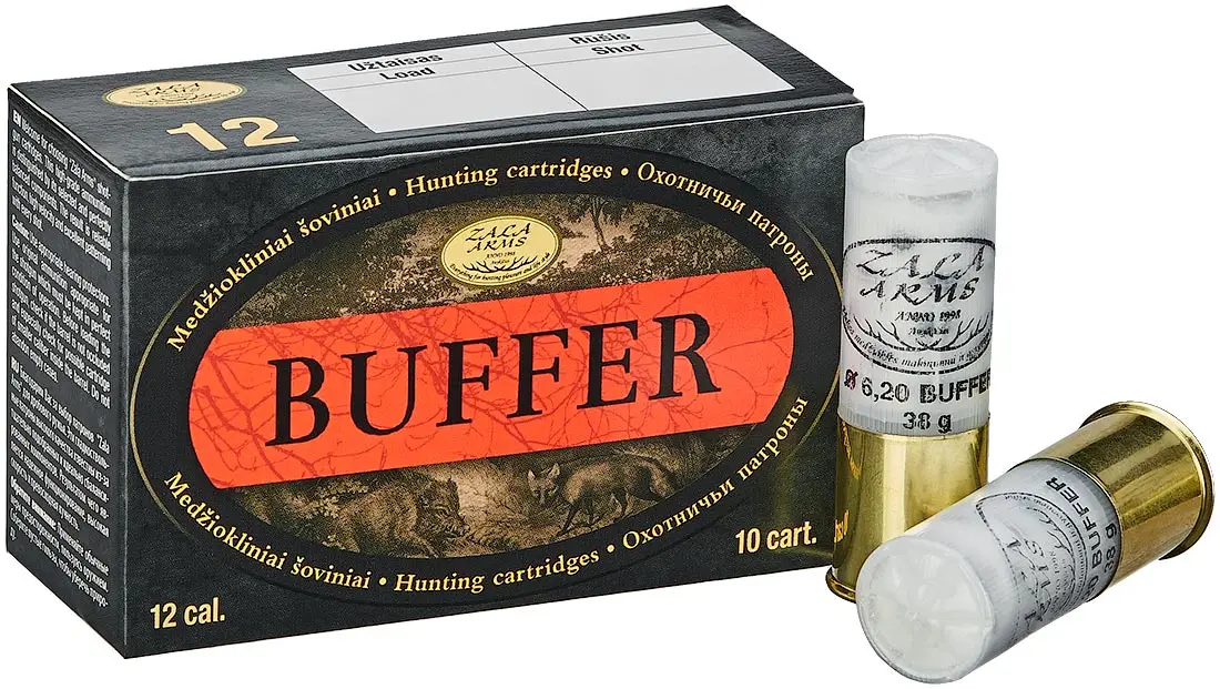 Патрон Zala Arms Buffer кал. 12/70 картечь 8,6 мм навеска 41 г