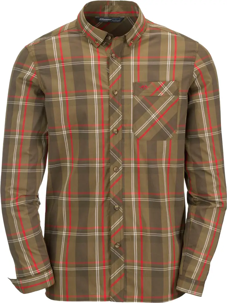 Сорочка Blaser Active Outfits Harald Olive