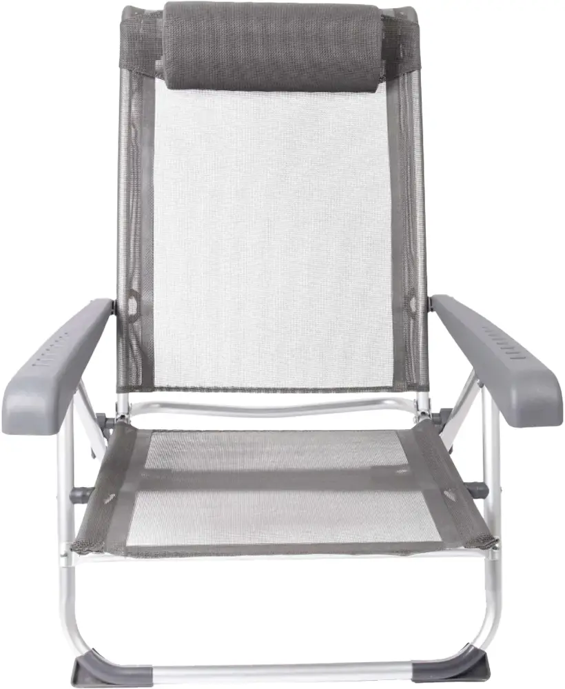 Крісло розкладане Bo-Camp Saint-Tropez Grey