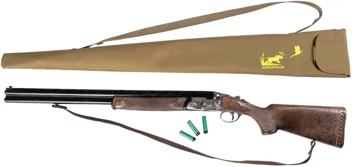 Ружье игрушечное Акрополис детское 117/0/8 с вертикальным пластиковым стволом