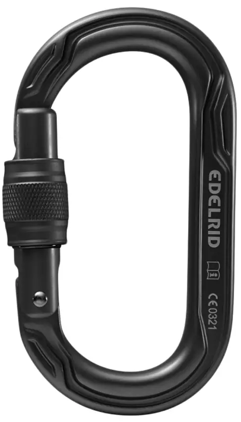 Карабін Edelrid Oval Power Screw 2500 Night