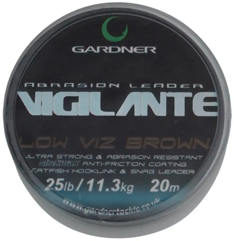 Шоклидер Gardner Vigilante Low Viz Brown 45lb