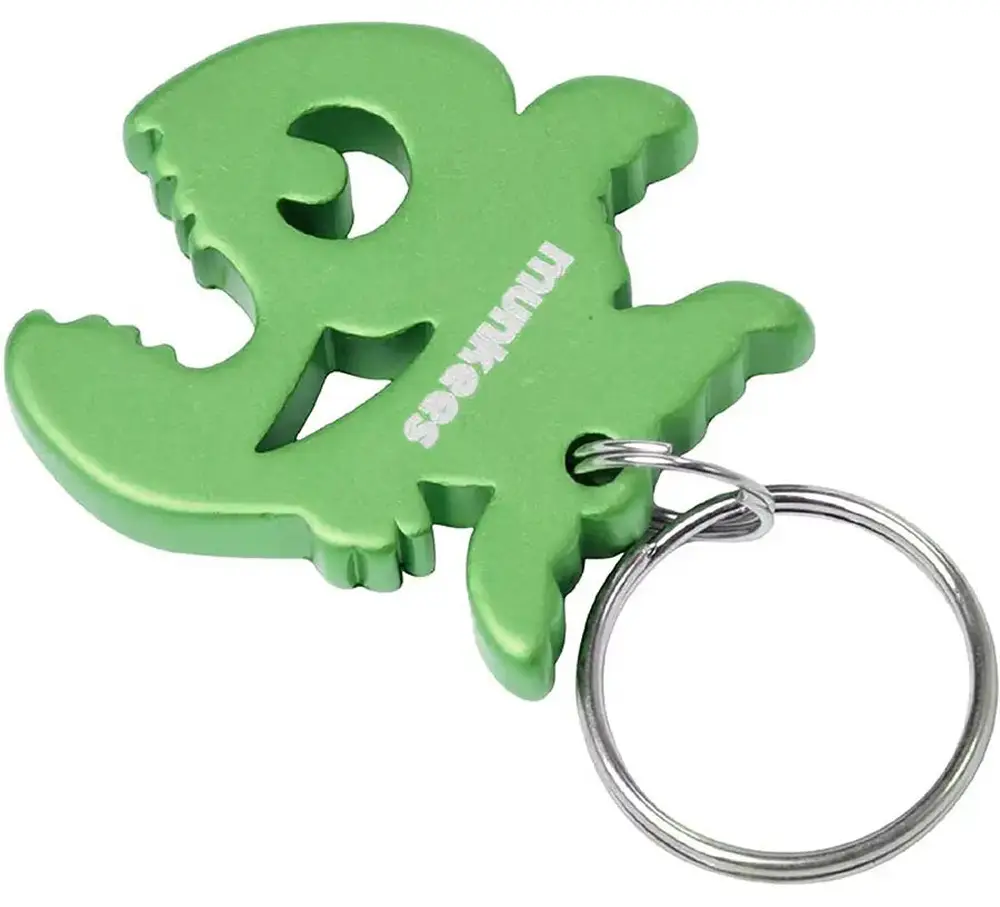 Брелок Munkees Pyranha Відкривачка Grass green