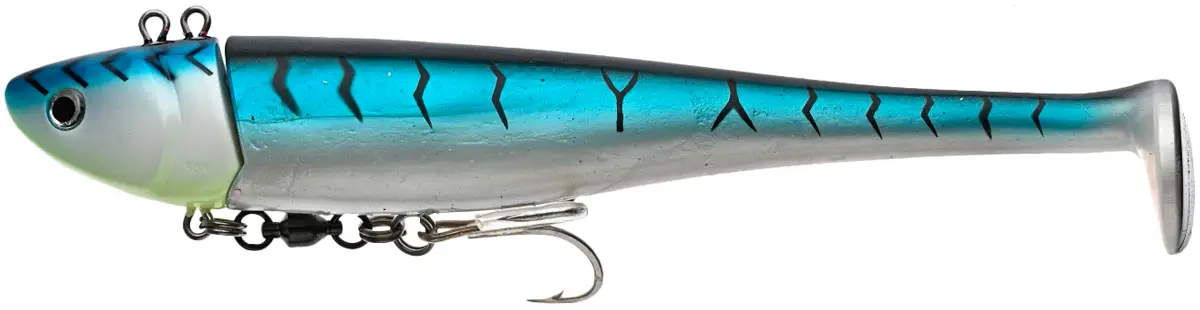 Силікон Prohunter Small Paddle Mullet Shad 240mm 350g 2-Mackerel   Uv