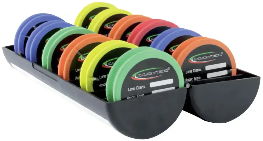 Поводочница Maver Scatola Completa – 12 Rotolini на 12 мотовил