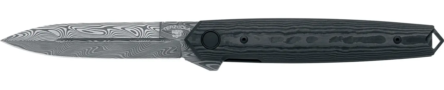 Ніж Fox Pacifico Fatcarbon Damascus