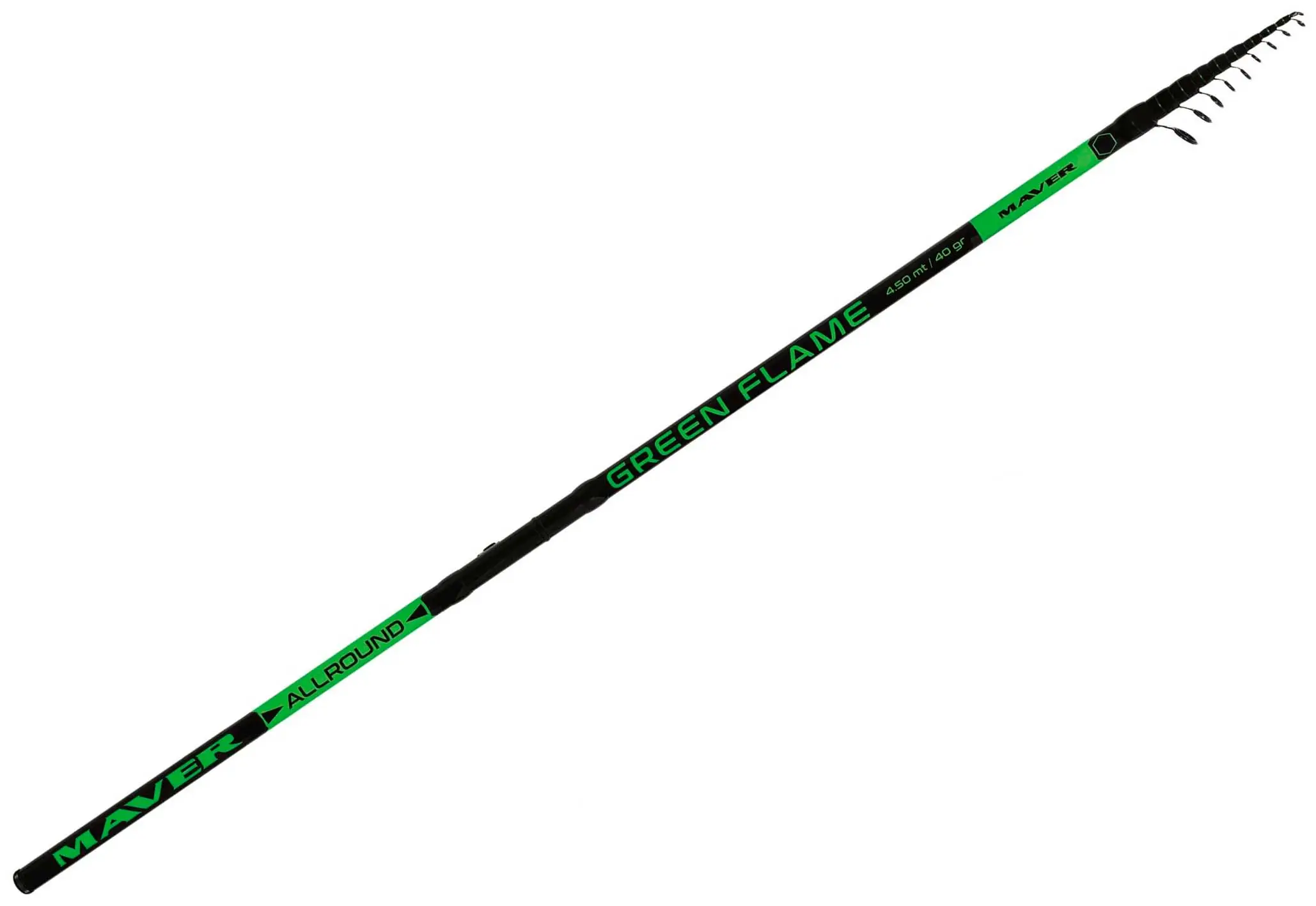 Вудлище болонська Maver Green Flame 4.50 m max 40g