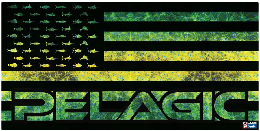 Полотенце Pelagic Dorado Hex Beach Towel Green