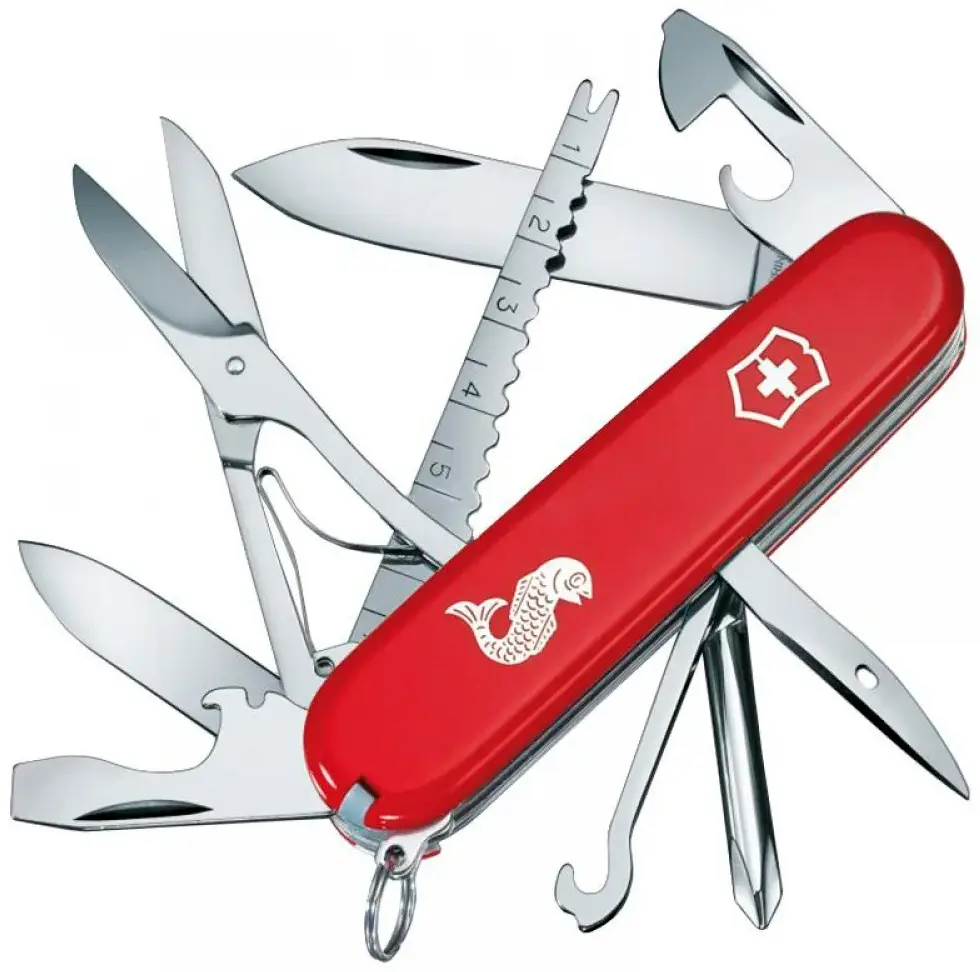 Ніж Victorinox Fisherman 1.4733.72. Червоний