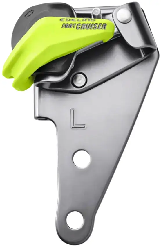 Зажим левый Edelrid Tree Cruiser Silver green