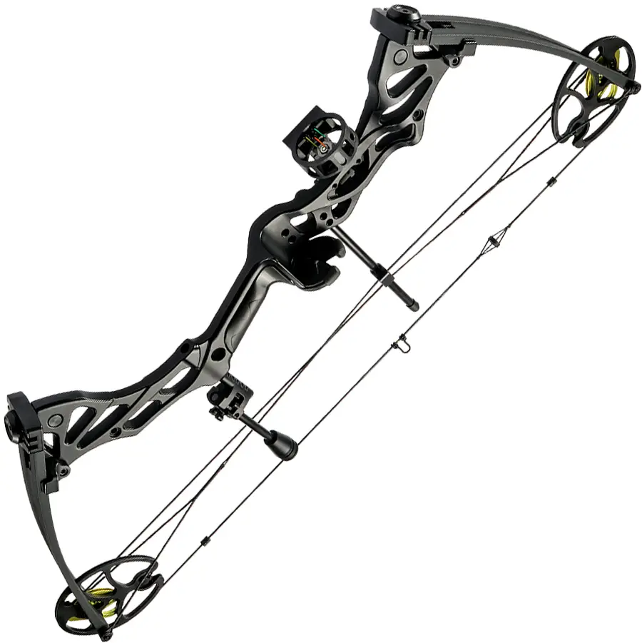 Блочный лук Man Kung NCB75 Fossil KIT. Black