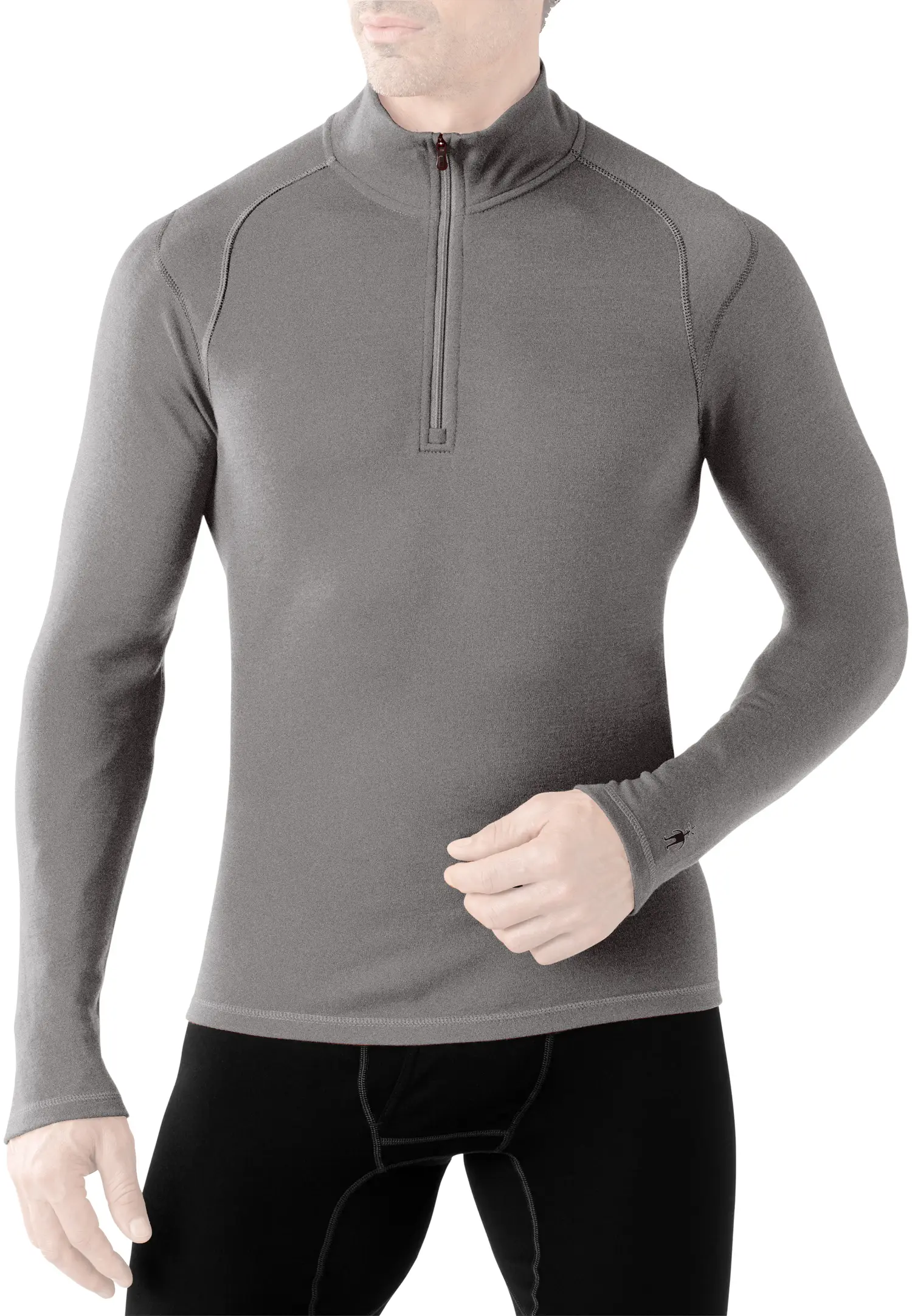 Термокофта Smartwool NTS Mid 250 Zip T M Gray/Pink