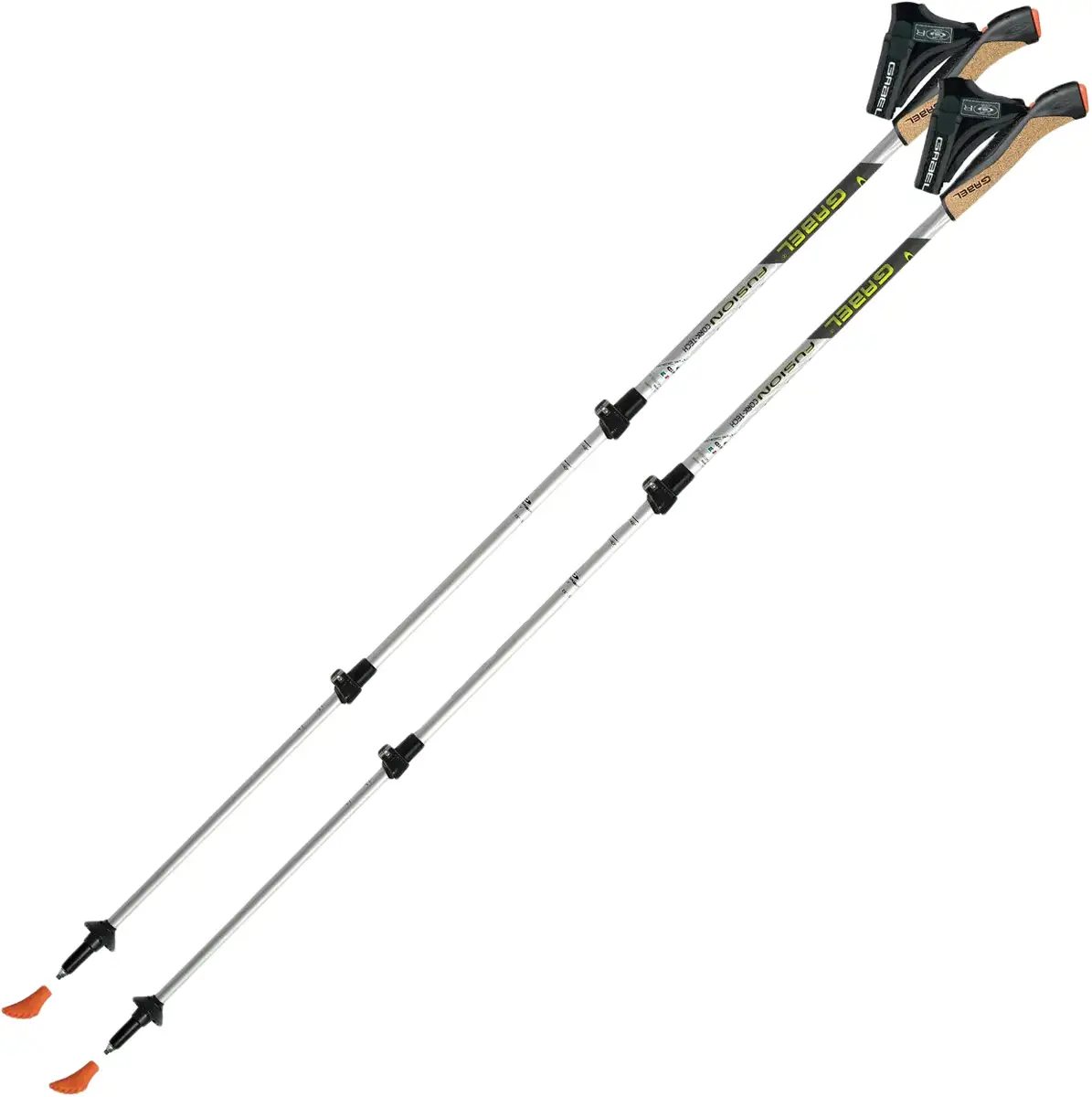 Палиці для скандинавської ходьби Gabel Fusion Cork-Tech