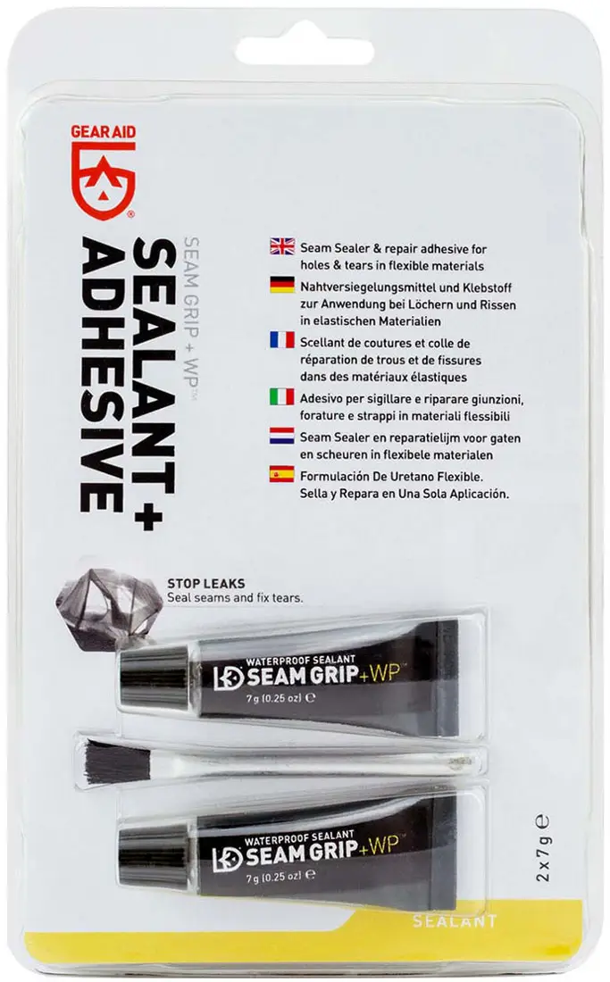 Средство для ремонта Mc Nett Seam Grip +WP Waterproof Sealant & Adhesive 2х7г