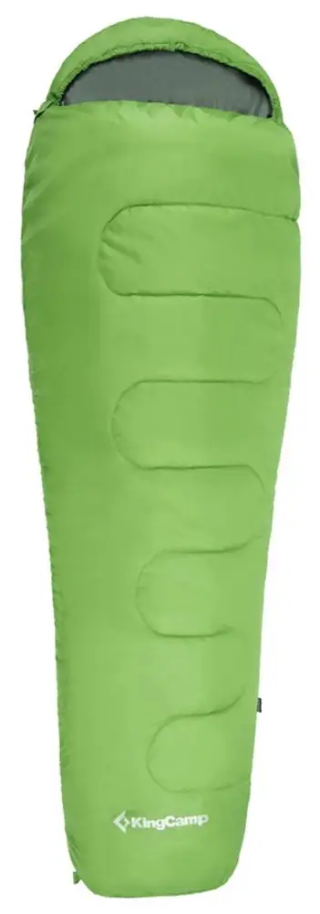Спальний мішок KingCamp Treck 300 L Comf +6°C / Lim +2°C / Extr -13°C Green